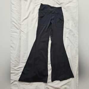 Black Flared leggings pants